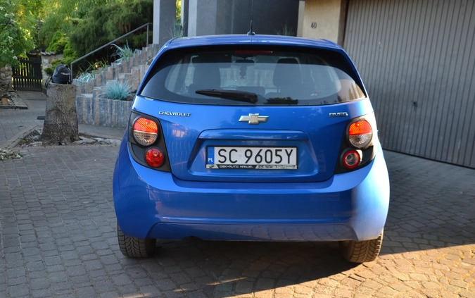 Chevrolet Aveo cena 15500 przebieg: 248000, rok produkcji 2011 z Częstochowa małe 254